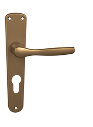 Kľučky na oválnych štítoch Bronzový BA