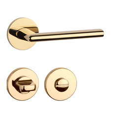 Kľučky na okrúhlych rozetách Zlatý APRILE