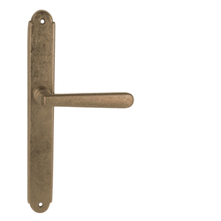 Kľučky na rustikálnych štítoch Zlatý NI