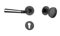 Kľučky na okrúhlych rozetách Kombinovaný APRILE