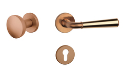 Kľučky na okrúhlych rozetách Kombinovaný APRILE