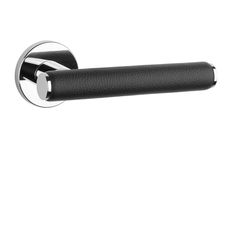 Kľučky na okrúhlych rozetách Strieborný APRILE