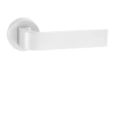 Kľučky na okrúhlych rozetách Biely Tupai