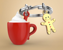 KĽÚČENKY Červený MTM