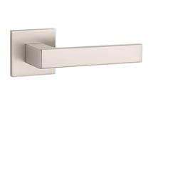 Kľučky na hranatých rozetách Strieborný APRILE