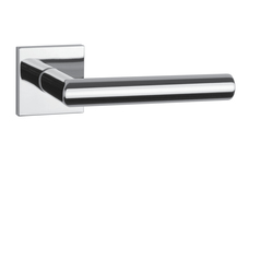 Kľučky na hranatých rozetách Strieborný APRILE