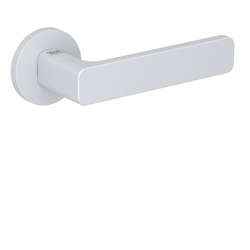 Kľučky na okrúhlych rozetách Biely Griffwerk