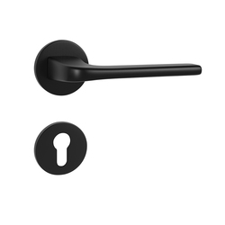 Kľučky na okrúhlych rozetách Čierny Tupai