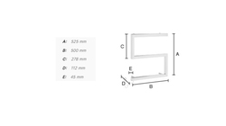 Elektrické sušiaky uterákov Strieborný SMEDBO