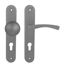 Kľučky na oválnych štítoch Sivý FROSIO BORTOLO