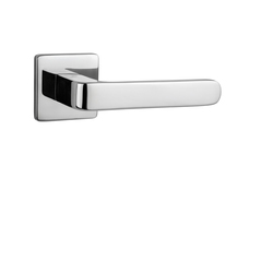 Kľučky na hranatých rozetách Strieborný COLOMBO