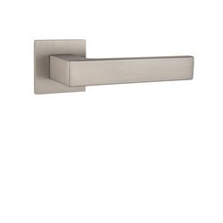 Kľučky na hranatých rozetách Strieborný Tupai