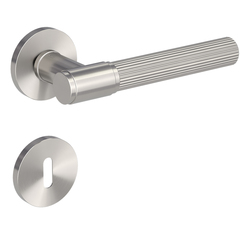 Kľučka na dvere GK - VAYA 136 ARIS - R NIM - nikel matný (SG) | MP-KOVANIA.sk