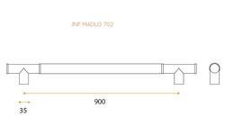 Madlá okrúhle priame Kombinovaný JNF