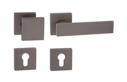 Kľučky na hranatých rozetách Sivý Tupai