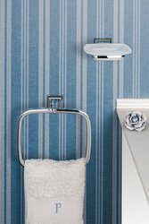 Misky na mydlo / mydlovničky Strieborný COLOMBO