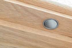 Magnetické dverné zarážky Strieborný NUDA - VERUM ITALY