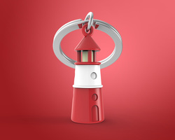 KĽÚČENKY Červený MTM