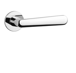 Kľučky na okrúhlych rozetách Strieborný APRILE