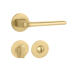 Kľučky na okrúhlych rozetách Zlatý Tupai