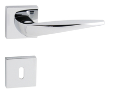 Kľučky na hranatých rozetách Strieborný FROSIO BORTOLO