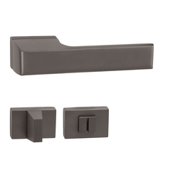 Kľučky na obdĺžnikových rozetách Sivý Tupai