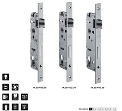 QR - JNF - ZÁMOK IN.20.400 a zámok na kabínku Strieborný JNF