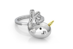 KĽÚČENKY Strieborný MTM