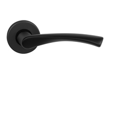 Kľučky na okrúhlych rozetách Čierny BA