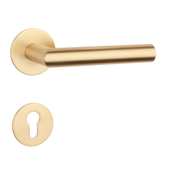 Kľučky na okrúhlych rozetách Zlatý STERK