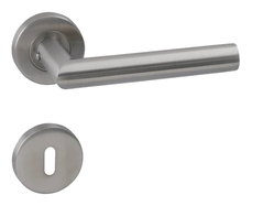 Kľučka na dvere WB - INOX 102/236 - R NEM - nerez matná | MP-KOVANIA.sk
