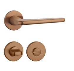 Kľučky na okrúhlych rozetách Medený APRILE