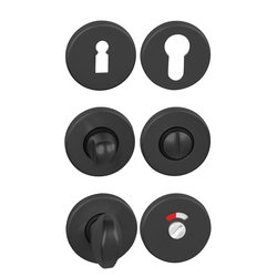 Rozeta ku kľučke BA - ROZETA - R 50/7 CIM - čierna matná (N) | MP-KOVANIA.sk