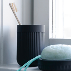 Držiaky na kefky a dózy Čierny SMEDBO