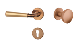 Kľučky na okrúhlych rozetách Kombinovaný APRILE