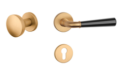 Kľučky na okrúhlych rozetách Kombinovaný APRILE