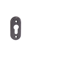 Rozeta ku kľučke KE - rozeta UOR PZ SIA - sivá antik | MP-KOVANIA.sk