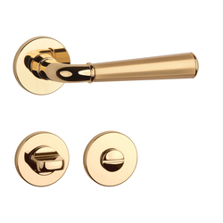 Kľučky na okrúhlych rozetách Kombinovaný APRILE