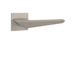 Kľučky na hranatých rozetách Strieborný Tupai