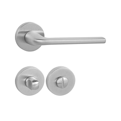 Kľučky na okrúhlych rozetách Strieborný FROSIO BORTOLO