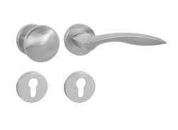 Kľučky na okrúhlych rozetách Strieborný FROSIO BORTOLO