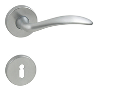 Kľučky na okrúhlych rozetách Strieborný FROSIO BORTOLO