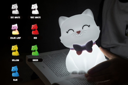 Nočné lampy Biely DHK