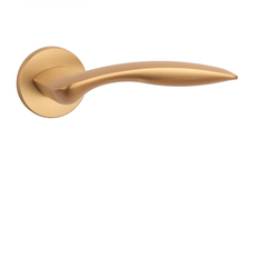 Kľučky na okrúhlych rozetách Zlatý APRILE