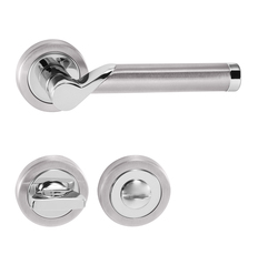 Kľučky na okrúhlych rozetách Kombinovaný Tupai