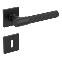 Kľučka na dvere GK - VAYA 136 ARIS - HR CIM - čierna matná (GS) | MP-KOVANIA.sk