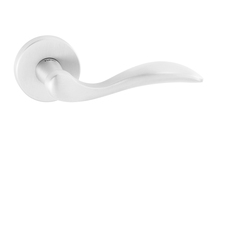 Kľučky na okrúhlych rozetách Biely Tupai