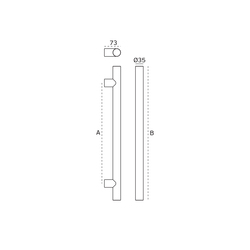 Madlá okrúhle priame Strieborný JNF