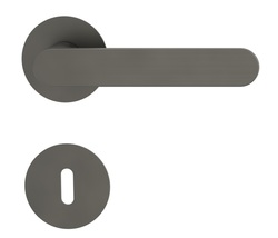 Kľučka na dvere GK - AVUS PIATTA S - R ANM - antracit matný (KG) | MP-KOVANIA.sk