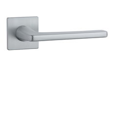 Kľučky na hranatých rozetách Strieborný APRILE